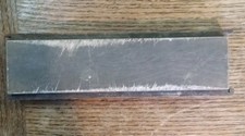 Vintage Fine Sharpening Stone In Wood Box  picture