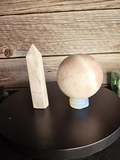 Natural Pink Opal Bundle 58mm Sphere & 3.5