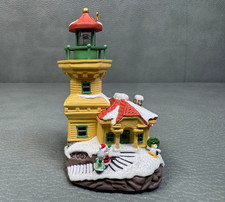 Hallmark 2007 Lighthouse Greetings Christmas Ornament with Flashing Light picture