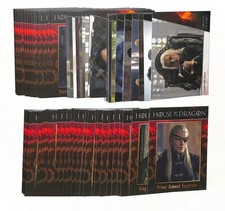 2026 Rittenhouse House Of The Dragon Season 2 Complete 65 Card Set  picture