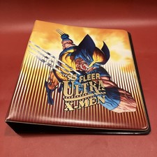1995 Fleer Ultra X-Men '95 Collector's Binder Wolverine Marvel 3 Ring Vintage picture