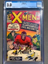 X-Men 4 1964 Marvel Comics CGC G/VG 3.0 1st App Scarlet Witch 2nd App Magneto picture