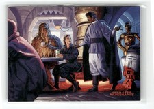 1996 Topps Star Wars Shadows of the Empire #5 Princess Leia Lando picture
