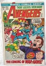 Avengers #98 1972 Vintage Marvel Comic Iron Man Captain America Thor Hercules picture