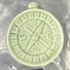 Wade Vintage Sage Green Ceramic Compass Rose Nautical picture