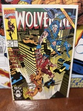 Wolverine #42 / Sabertooth / SIGNED Silvestri / COA / NM 🔑 picture