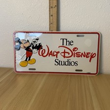 Disneyland The Walt Disney Studios License Plate Full Size picture