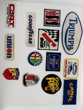 Vintage 80s Motorsports Patch Lot IMSA F1 Camel GT Glen Lotus ATS Goodyear Alfa picture