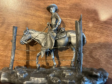 Chilmark Fine Pewter Figurine Line Rider by Don Polland USA  picture