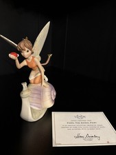 Disney Fairies Lenox collection Fawn, The Animal Fairy with Snail with COA picture