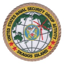 Naval Security Group Activity Skaggs Island Patch picture