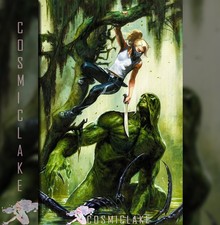 Swamp Thing Is Killing The Children 1 Dellotto 1:200 Ratio Variant Presale 12/2☆ picture