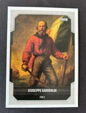 Giuseppe Garibaldi  Unification of Italy  Indie Trading   Collector Card picture