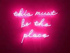 This Must Be The Place Pink Acrylic 20