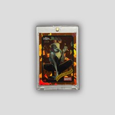 Ghost-Spider  2025 Topps Chrome Marvel Sapphire #29 Orange Refractor #/25 picture