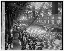 Annapolis Maryland 1925 U.S. Naval Academy Graduation Ceremony Indoor Hall picture