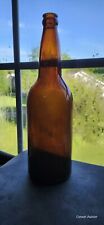 Rare Antique 1947 Amber Beer Bottle. Duraglas. One Quart picture