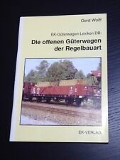 EK-Güterwagen-Lexikon DB, Die offenen Güterwagen der Regelbauart by Gerd Wolff picture