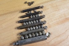 Vintage Heimann Mfg Co Transfer Screw Set 6pc Machinist Tools Urbana Ohio Hex picture