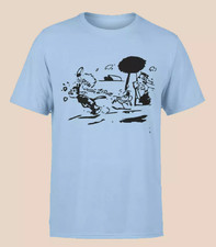 Krazy Kat adults T-shirt blue Unisex All sizes S to 45XL XY133 picture