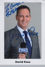DAVID CONE kansas city royals pitcher- HAND SIGNED AUTOGRAPHED 4x6 photo picture