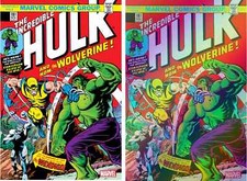 INCREDIBLE HULK #181 (FACSIMILE EDITION REGULAR & FOIL VARIANT SET) ~ NM picture