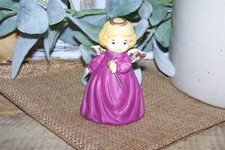 Vintage Bisque China Angel Bell ~ Collectible Bells picture