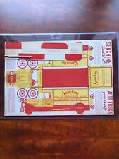 SUNSHINE BISCUIT CARDBOARD TRUCK, LOOSE-WILES CO., METALCRAFT TOY TIE-IN CANDY picture