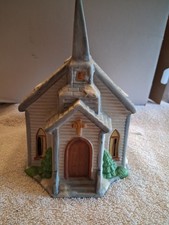 Vintage Christmas Village St. Pauls Church by Americana Collection picture