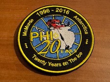 Phi, Inc., 2016 20th Year Supporting McMurdo Station-Antarctica Hook/Loop Patch picture