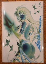 White Widow #1 - Anna Zhou Negative Variant - 1st SIGNED - Nerdy Girl Exclusive picture