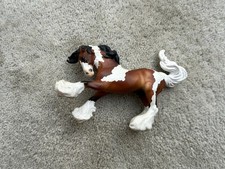 OOAK Custom Breyer Horse Stablemate Mini Bay Pinto Tobiano Gypsy Vanner Draft picture