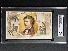 1894 Paul Revere H570 Clark’s Thread Gallery of American Heroes SGC 2 picture