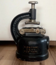 Antique Thompson Time Stamp Co. Cast-Iron Time/Date Machine W/Seth Thomas Clock picture