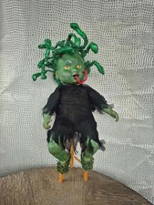 OOAK Medusa Baby Altered Art Doll Halloween Horror Oddities Creepy Doll  18