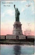 1916 Vintage Postcard Statue of Liberty NYC Success Postal Card Co. picture