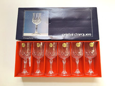 Vintage Cristal d'Arques Longchamp Crystal Glasses picture