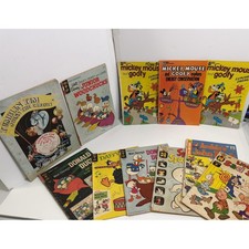 Vintage Comic Book Lot Disney Mickey Mouse Donald Duck Archie Spooky 1945-1970s picture