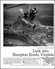 1961 Gyrocopter Bensen Aircraft Hampton Roads VA vintage photo print ad L27 picture