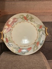 Hutschenreuther Selb. Bavarian Serving Platter, VTG With Handles Cottage Core picture