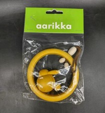 AARIKKA of Finland Yellow Wood Bunny Rabbit Window or Christmas Ornament- NEW picture
