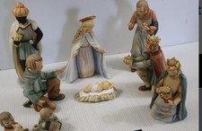 Vtg Goebel Hummel 10 piece Nativity set  picture
