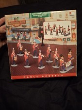 Lemax Coventry Cove 2009 Christmas Parade Marching Band Accents Set of 8 Boxed picture