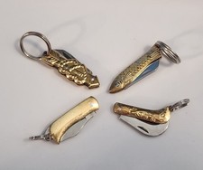 World's Smallest Pocket Knife Keychain Solid Metal picture