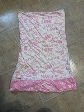 VTG Victoria Secret Pink Standard Jersey Knit Pillowcase picture
