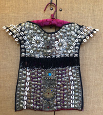 Vintage Turkmen Children's Ceremonial Garment Vest Excellent Condition picture