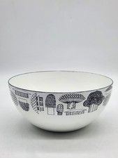 Kaj Franck Finel Arabia Mushrooms Enamel Small Mixing Bowl Made in Finland 5.5