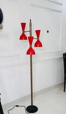 Beautiful Handcrafted Brass Modern Italian Style Mid Century Floor lamp picture