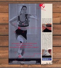 Reebok Planet Reebok Aerostep Pro Step Workout Woman Print Ad 1993 1990s picture
