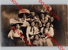 WOW c1910 Madison Millinery Parlor Advertising Women EXTRAVAGANT Hats RPPC picture